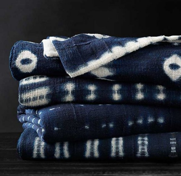  Indigo cloths are available in so many beautiful patterns 