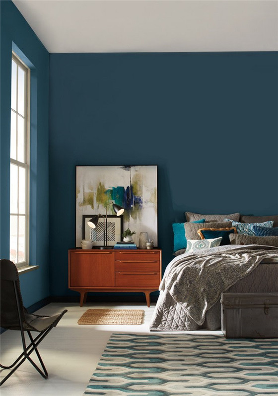 mustard yellow, interior color trends 2020, dark teal interiors