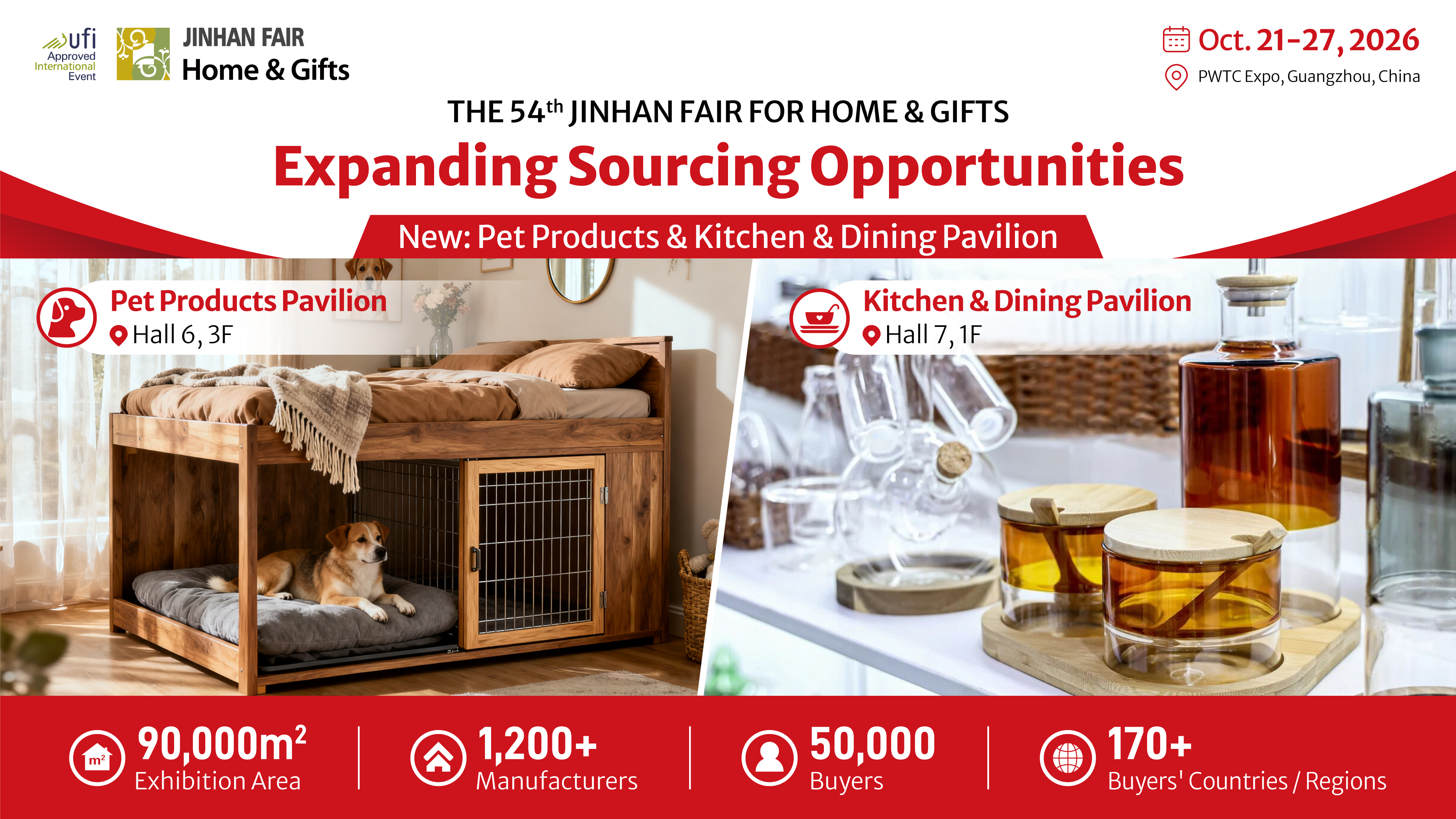 The 54th JINHAN FAIR Expands Sourcing Portfolio with Pet Products and Kitchen & Dining Pavilion